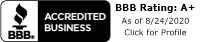 BBB Rating - Accredited Business